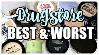 Best & Worst  Drugstore Powder Collection