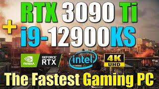 i9-12900KS + RTX 3090 Ti - Test in 8 Games  4K