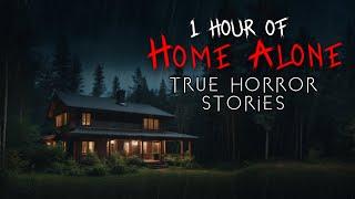 1 Hour of Home Alone on Rainy Night Horror Stories  Vol. 1 Compilation