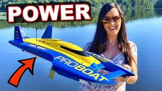 BEST PERFORMANCE Brushless RC Speed Boat - Pro Boat UL-19 30 Hydroplane