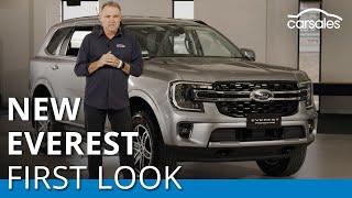 FIRST LOOK New Ford Everest toughens up @carsales.com.au