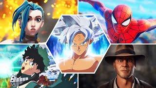 Fortnite All Crossover Trailers and Cutscenes Chapter 1 to 4 - Marvel DC Gaming Legends & More
