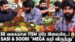 Sasikumar Ultimate MimicrySASI ROCKED SOORI SHOCKEDஎன்ன சொல்ற நீ Soori-க்கு Parotta பிடிக்காதா