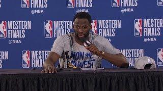 Draymond Green Postgame Interview - Game 4  Warriors vs Blazers  2019 NBA Playoffs