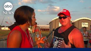 Trump rallygoer describes chaotic scene during Pennsylvania rally