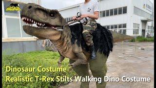 Realistic T-Rex Stilts Walking Dino Costume  Costumes