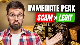 Immediate Peak Scam or Legit ?  Immediate Peak Review 2024  UK & Canada Crypto Investors Guide 