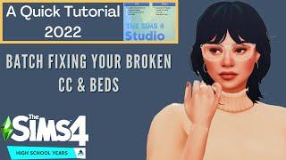 How to Batch Fix Your Broken CC and Beds  The Sims 4