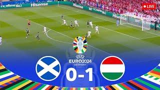 SCOTLAND vs HUNGARY  Group Stage - UEFA EURO 2024 Full Match