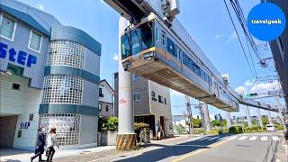 Like a Roller Coaster Riding Japans Scary Upside-Down Train  Shonan Monorail