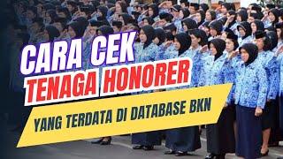 cara cek data non asn di bkn