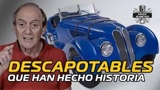 10 COCHES DESCAPOTABLES que han hecho historia