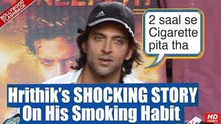 Hrithik Roshan’s SHOCKING story on his Chain Smoking Habit & how he overcame  Bollywood Flashback