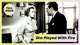 She Played With Fire  English Full Movie  Crime Drama Film-Noir