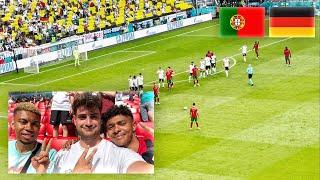 VAMOS CRISCH LIVE GESEHEN DEUTSCHLAND VS PORTUGAL️ STADION VLOG mit Willy & Sidney