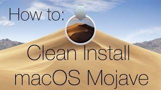 How to Clean install macOS Mojave