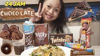 24 Jam Makan Warna Coklat ﻿ Enak Banget Aqilla - Aqillas Diary