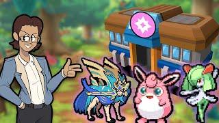 I made the perfect fairy type Pokemon gym Pokemon this gym of mine