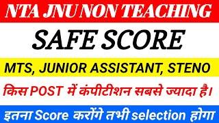 Nta Jnu Safe Core 2023  Nta Non Teaching Cut Off  Jnu Non teaching Cut  Off  Jnu Admit Card 2023