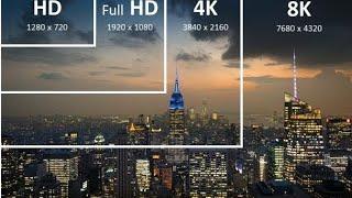 Esse video tem a melhor e maior resolução do YouTube  8K + 4K Full HD.