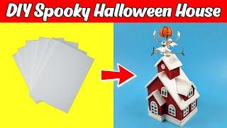 DIY Spooky Halloween House - How to Make Halloween House