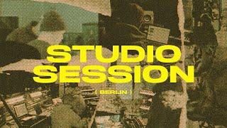 making beats & samples in berlin studio session vlog