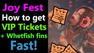 MHW Fast Easy Farm VIP Ticket   Whetfish Fin+  Gold Melding Tickets  Jewels  Materials  Guide