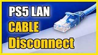 How to FIX PS5 LAN Cable Keeps Disconnecting From Internet Best Tutorial