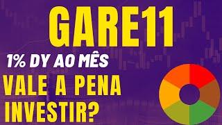 GARE11 VALE A PENA INVESTIR? porque esse fundo imobiliário é muito promissor?                    xp