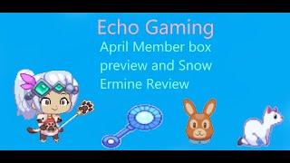 Prodigy Math Game  Snow Ermine Review + APRIL Membership box Preview  March 2021  Echo Gaming