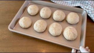 不用買麵包了，家人就是喜歡食這個。免揉歐式小麥餐包食譜 ｜Wheat Bread Dinner roll recipes