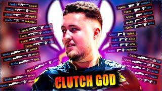 15 minutes ZywOo plays like the GOD OF CLUTCHES