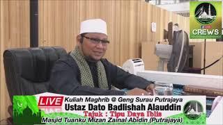 Tipu Daya Iblis  Ustaz Dato Badlishah Alauddin GSP