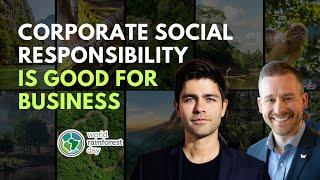 CSR is Good for Business  World Rainforest Day Summit 2022  Adrian Grenier & World View