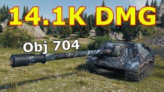 World of Tanks Object 704 - 7 Kills 141K Damage  NEW WORLD RECORD 