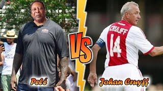 Johan Cruyff VS Pelé Transformation ⭐ 2023  Rest In Peace Legends
