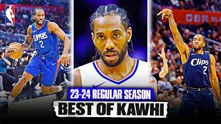 Kawhi Leonard BEST OF 23-24 Regular Season Highlights 