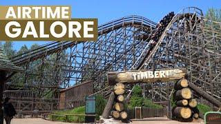 Timber Review  Gravity Groups BEST Family Wooden Coaster  Walibi Rhône-Alpes France
