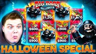 HUGE BONUS On BIG BASS HALLOWEEN SLOT.. HALLOWEEN SPECIAL