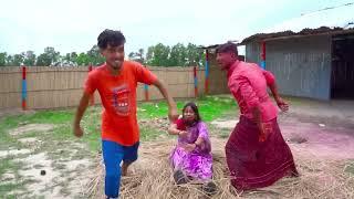 Must Devar Bhabhi Holi Khela Pati Hua gussa Top New Comedy Video  Funny Video 2023 Epi 08 By @Smile