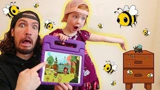 Adley App Reviews  Toca Life Town  ultimate HIDE N SEEK  Attacked by Bees