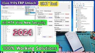 All MTK Vivo New Security FRP Unlock Live Test UMT Tool  Vivo Y17s FRP Unlock By UMT Tool