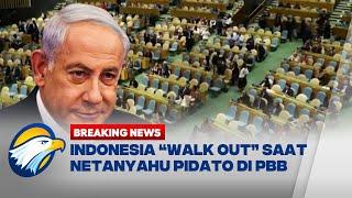 BREAKING NEWS - Momen Indonesia Walkout Saat Netanyahu Pidato di PBB