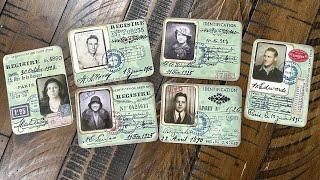 Craft With Me - Let’s Make Vintage ID Cards