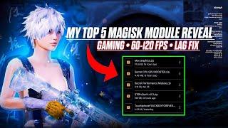 Top 5 Magisk Modules For Gaming  Best Magisk Module for Bgmipubg • Best Magisk Module for Gaming