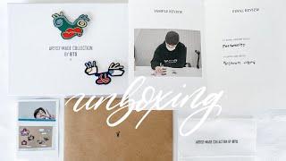 ARTIST-MADE COLLECTION BY BTS 방탄소년단 - V 태형 Faces brooch set unboxing by ARMY