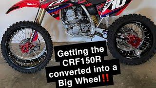 2007 CRF150R Big Wheel Conversion