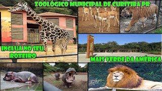 ZOOLÓGICO MUNICIPAL DE CURITIBA P.R. - O ZOO MAIS VERDE DA AMÉRICA - INCLUA NO SEU ROTEIRO