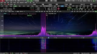 HAM RADIO-SUN SDR2DXNEAT 40 METER 101MP DISCUSSION AND QSO WITH DAVE WI2Q