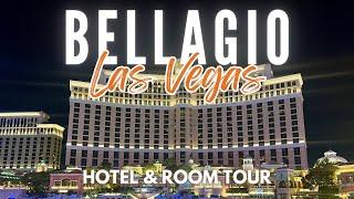 Bellagio Las Vegas Hotel and Casino  Hotel and Room Tour